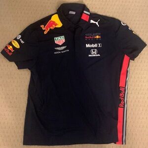 Red bull racing polo shirt